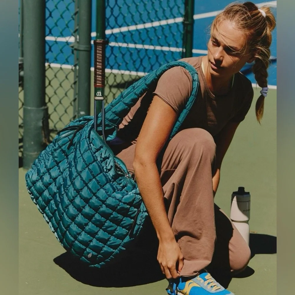 Free People Movement ~ Quilted Carryall Bag/Purse * NWT * - Picture 1 of 12